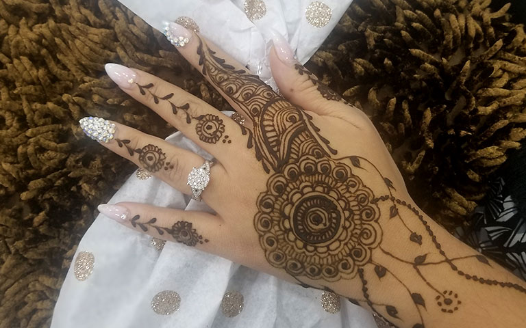 Custom Henna Tattoo Body Art Services at Perfect Brows NYC